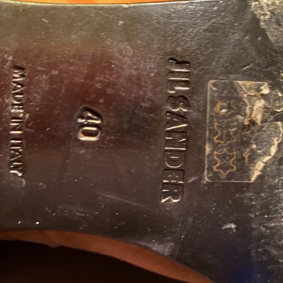 Jill Sander suede boots. Size 40. - Picture 3 of 5